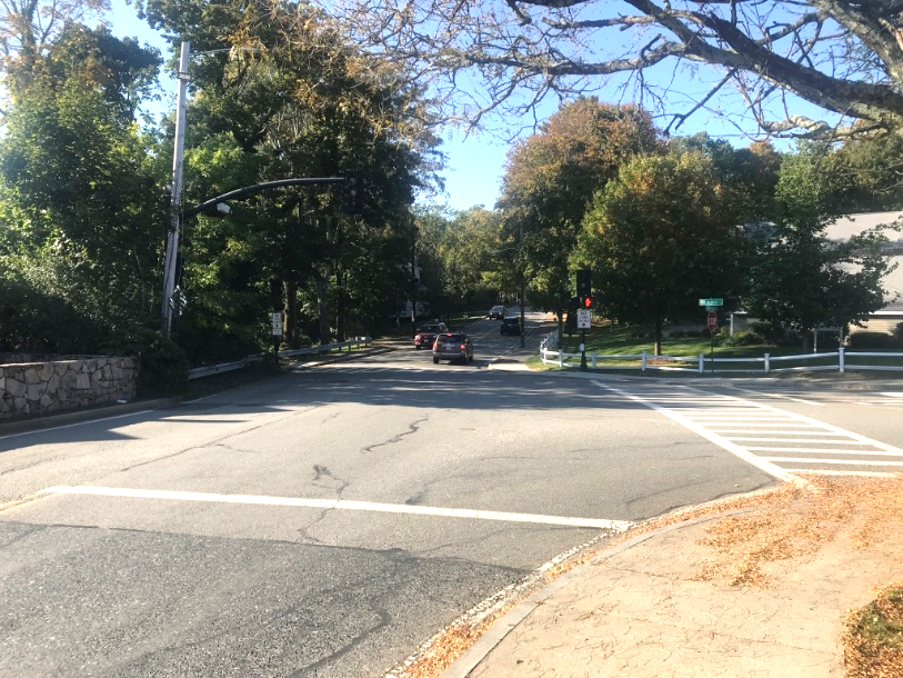 Figure 6 - View of Linden Street T Intersection, Looking North along Weston Road Figure 6 - View of Linden Street T Intersection, Looking North along Weston Road
